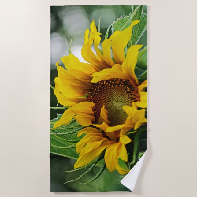 Serviette De Plage Tournesol (Devant)