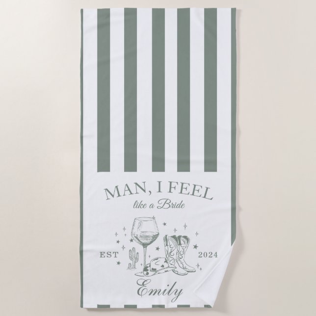 Serviette De Plage Trait de plage moderne Scottsdale (Devant)