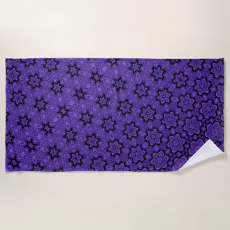 Serviette De Plage Transformation de l'étoile florissante