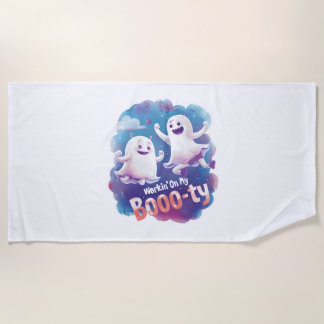 Serviette De Plage Travailler sur mon booo-ty