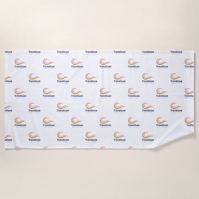 Serviette de plage Traveluxe Ignite at Sea (Devant)