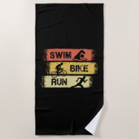 Triathlon - Course à vélo de natation