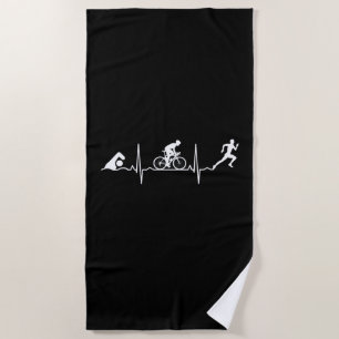 Serviette De Plage Triathlon - Triathlon