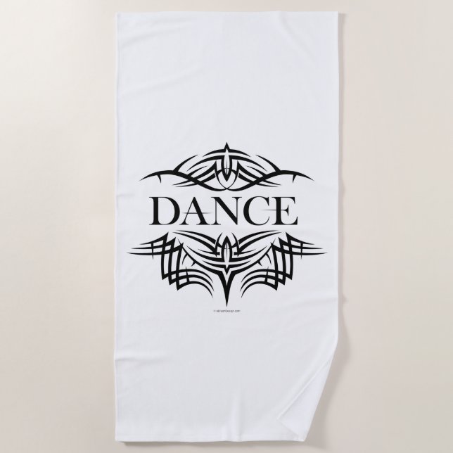 Serviette de plage Tribal Dance (Devant)
