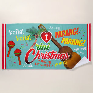 Serviette De Plage Trini Noël est de Best / Marac et Cuatro