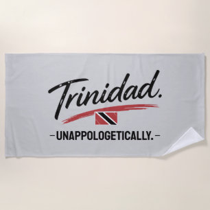 Serviette De Plage Trinidad Fièrement Pride GREY