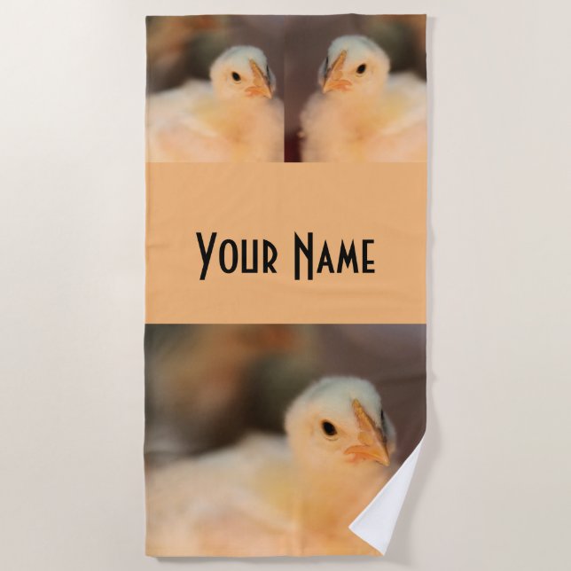 Serviette De Plage Trop mignon (Devant)