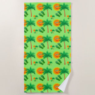 Serviette De Plage Tropical