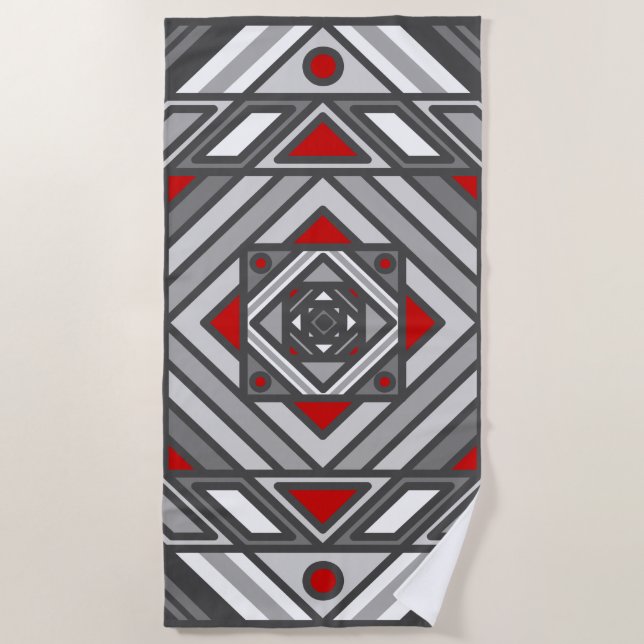 Serviette De Plage Tunnel Vision Beach Towel (Devant)
