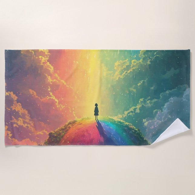 Serviette De Plage Un beau rêve (Devant)