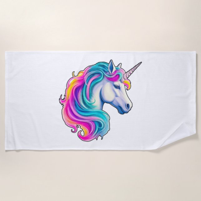 Serviette De Plage Un Orn-amental unique (Devant)