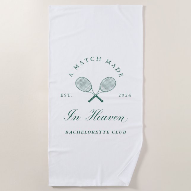 Serviette De Plage Une mariée idéale (Devant)