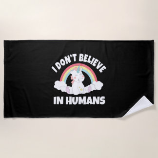 Serviette De Plage Unicorn humans