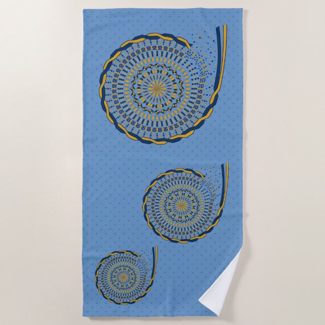 Serviette De Plage Unraveling Beach Towel (Devant)