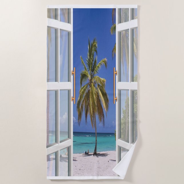 Serviette De Plage Vacances Beach House (Devant)