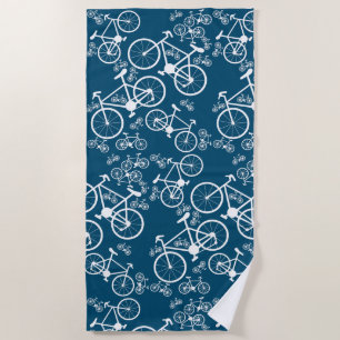 Serviette De Plage Vélos Grand et Petit
