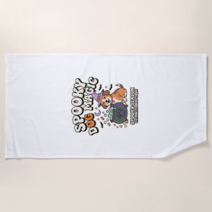 Serviette De Plage Vibes de magie de chien d'Halloween