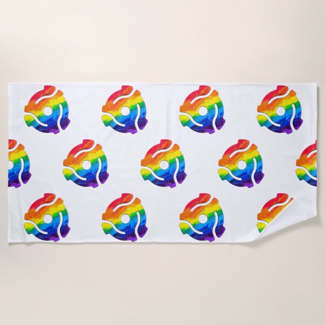 Serviette De Plage Vibran de l'adaptateur d'enregistrement SlipperyJo (Devant)