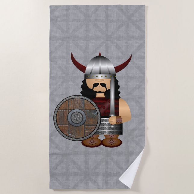 Serviette De Plage Viking Beach Towel (Devant)