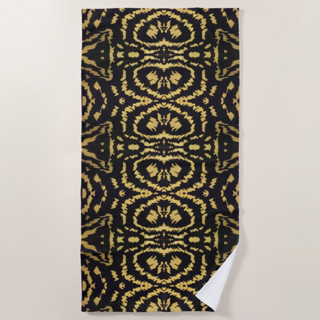 Serviette De Plage Village Gold-II (Devant)
