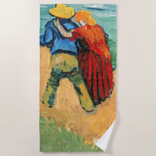 Serviette De Plage Vincent van Gogh - Deux amoureux