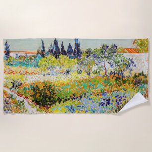 Serviette De Plage Vincent van Gogh - Jardin à Arles