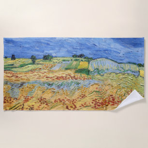 Serviette De Plage Vincent van Gogh - Les champs / Plaine à Auvers