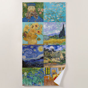 Serviette De Plage Vincent Van Gogh - Masterpieces Patchwork