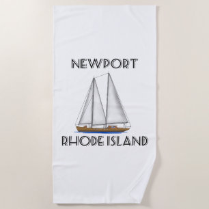 Serviette De Plage Voile de Newport Rhode Island