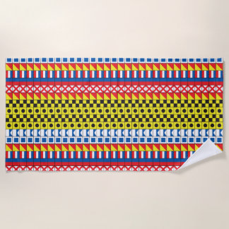 Serviette De Plage Voir Worthy_Signal drapeaux motif_I Love to sail