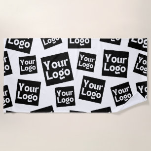 Serviette De Plage Votre logo de conception ou d'entreprise   Placeme