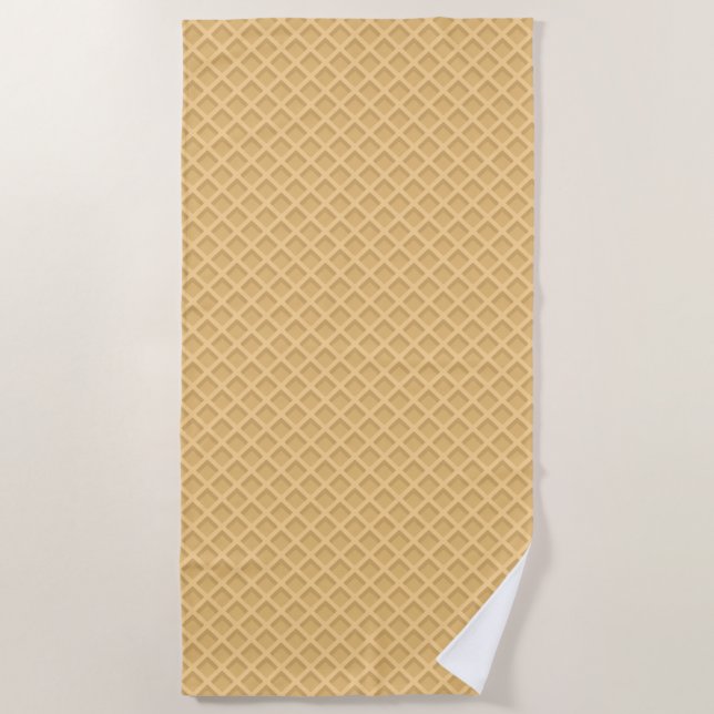 Serviette De Plage Wafer (Devant)