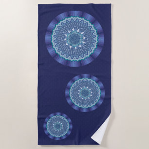 Serviette De Plage Water Mandala Beach Towel