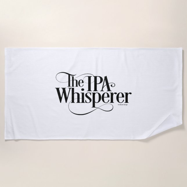 Serviette De Plage Whisperer IPA (Devant)