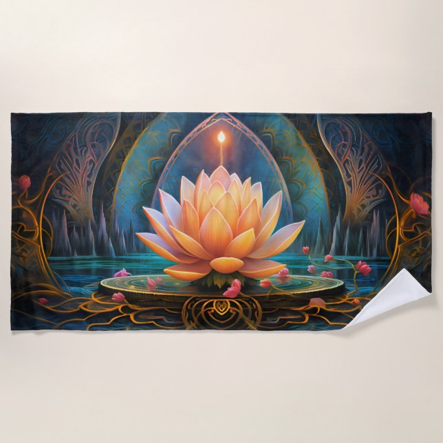 Serviette de plage Zen (Devant)