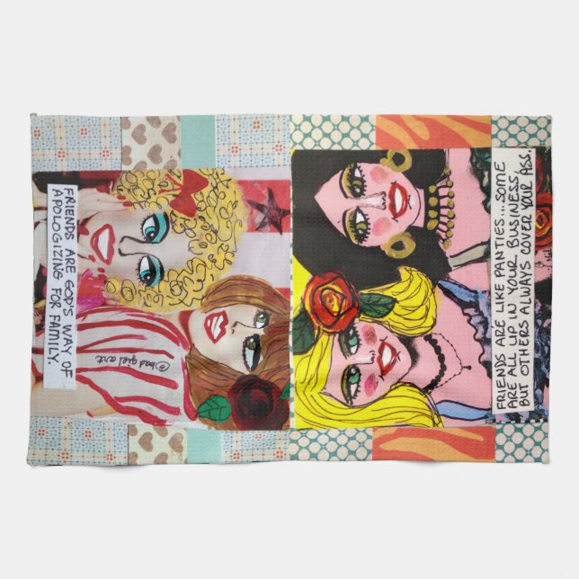 Serviette de plat (Horizontal)