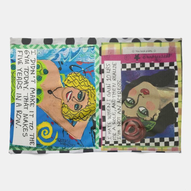 Serviette de plat (Horizontal)