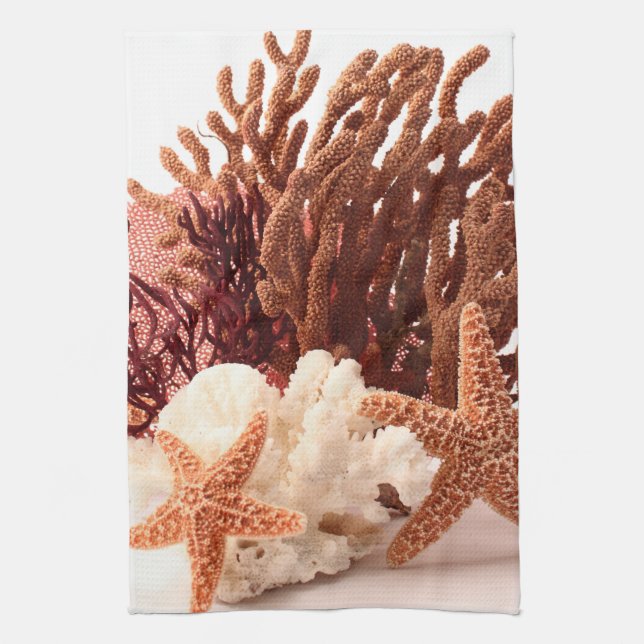 Serviette de plat de corail de cuisine d'Ocea de (Vertical)