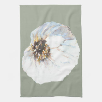 Serviette de plat de cuisine d'ail