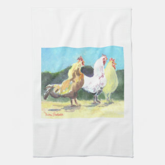 Serviette de plat de cuisine de poulet