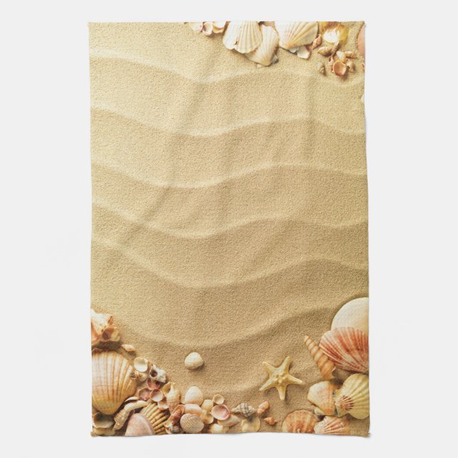 Serviette de plat de cuisine de sable d'Hawaï de (Vertical)
