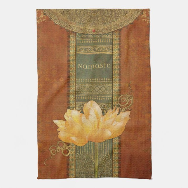 Serviette de plat de Namaste (Vertical)