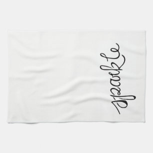 Serviette de plat d'étincelle