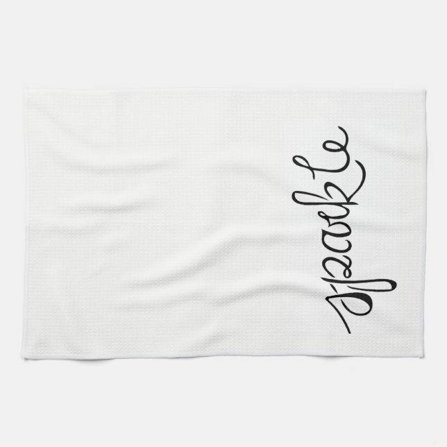 Serviette de plat d'étincelle (Horizontal)