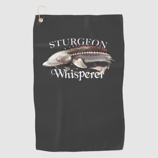 Serviette de poisson esturgeon Whisperer (Devant)