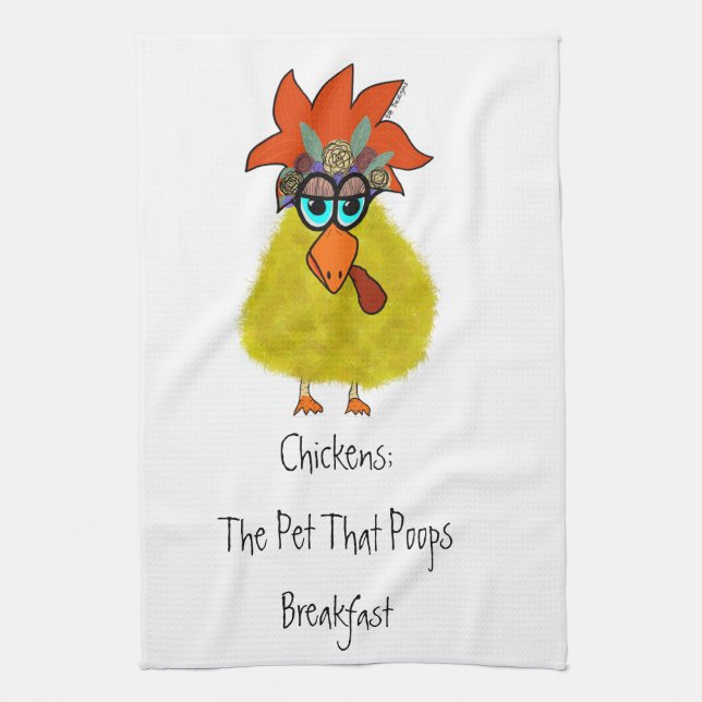 Serviette de poulet (Vertical)