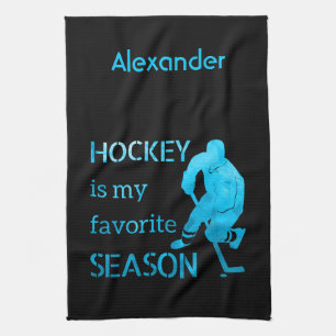 Serviette de raie de hockey sur glace Saison préfé
