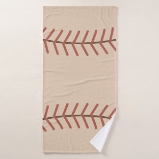 Serviette de salle de bain Vintage Baseball