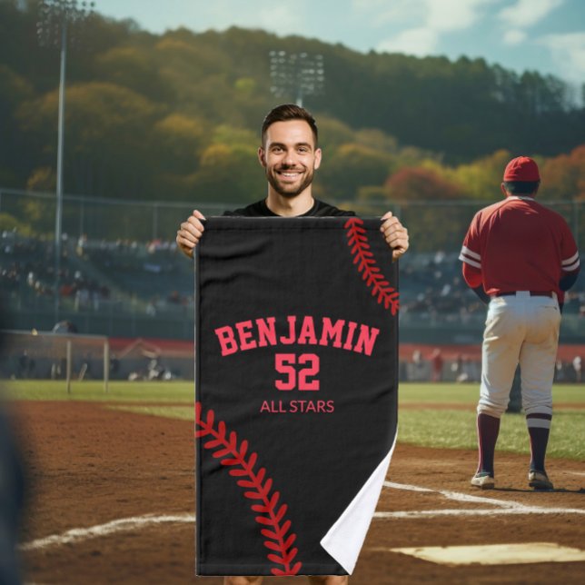 serviette de sport de base-ball, serviette de bain (Créateur téléchargé)