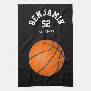 Serviette de sport de basket-ball, serviette de ba